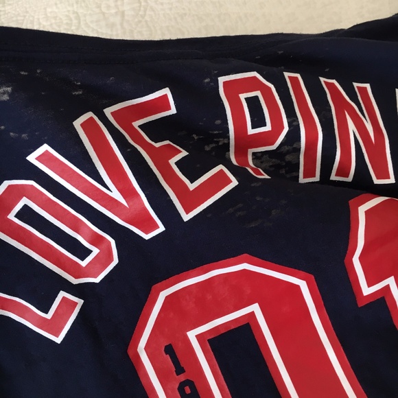 VS PINK Boston Red Sox Cropped Oversized Tee - Picture 8 of 12